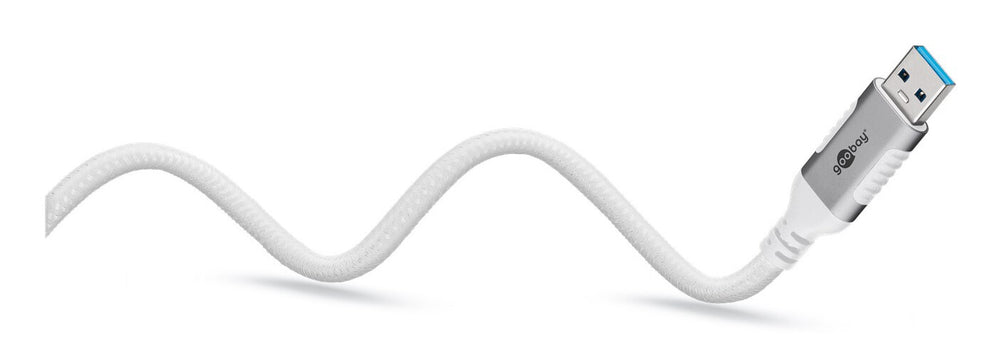 Goobay 74159 nätverkskablar Vit 2 m Cat6 F/UTP (FTP)