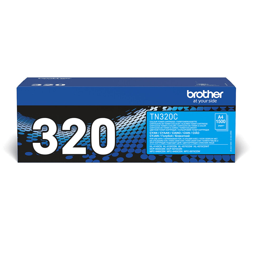 Brother TN-320C Tonerkassett 1 styck Original Cyan