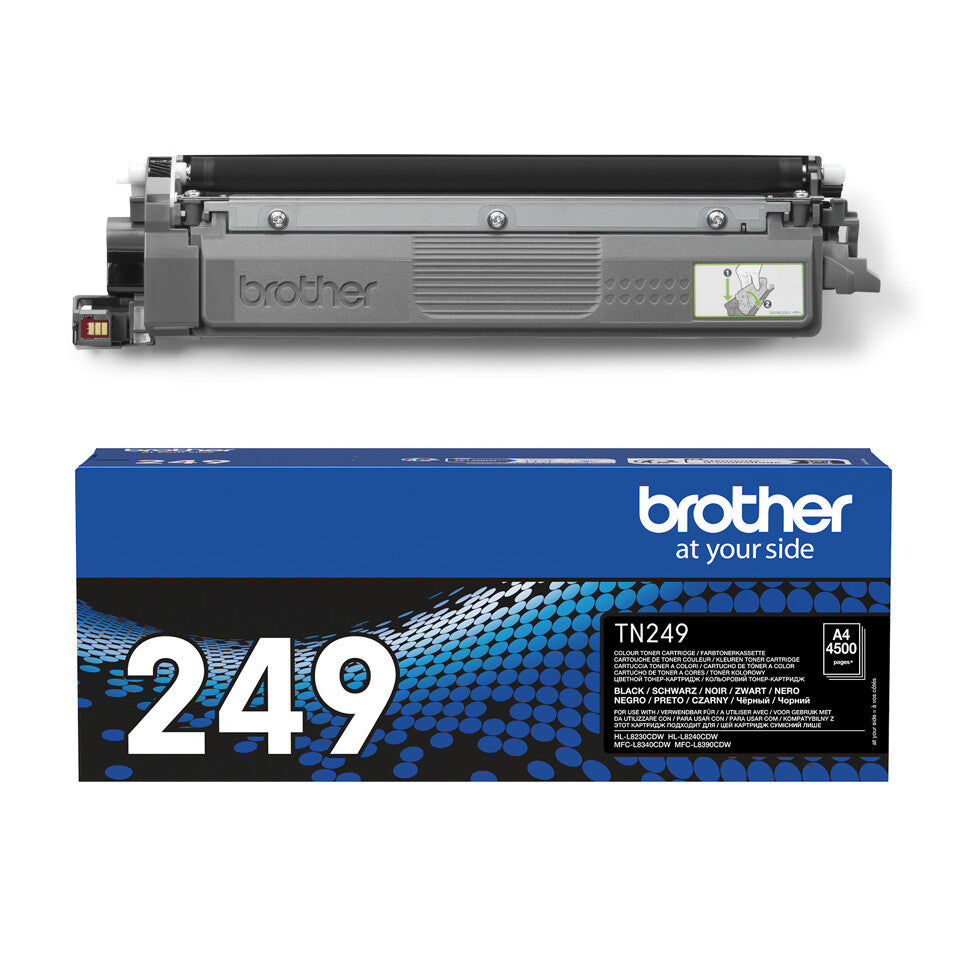 Brother TN-249BK Tonerkassett 1 styck Original Svart