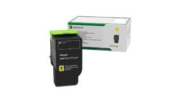 Lexmark 78C20Y0 Tonerkassett 1 styck Original Gul