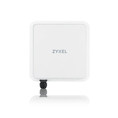 Zyxel Nebula FWA710 trådlös router Multi-Gigabit Ethernet Dual-band (2,4 GHz / 5 GHz) 5G Vit