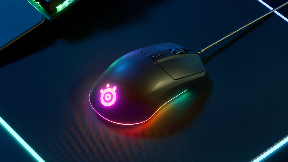 Steelseries Rival 3 datormöss Spela högerhand USB Type-A Optisk 8500 DPI