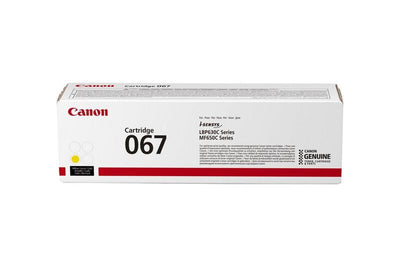 Canon 067 Tonerkassett 1 styck Original Gul