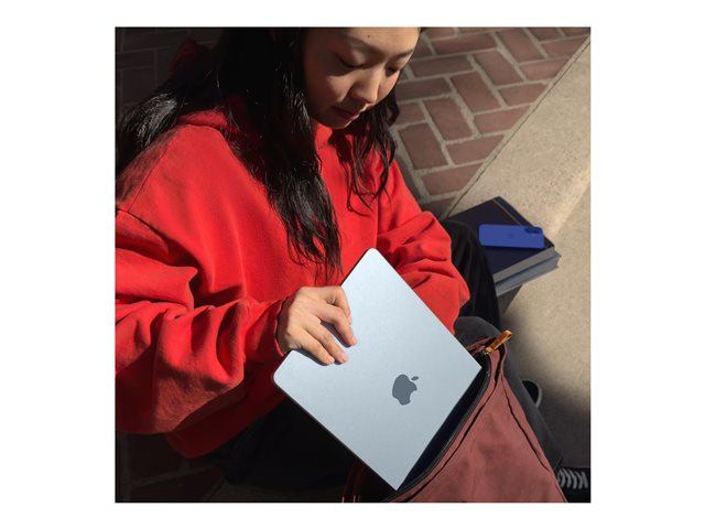 Apple MacBook Air 15,3” M4 16GB/256GB – Liquid Retina, Wi-Fi 6E, Silver, Svensk/Finsk (MW1G3KS/A)