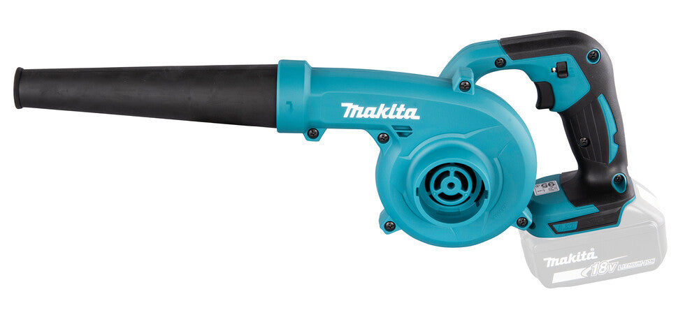 Makita DUB185Z sladdlösa lövblåsare Svart, Blå 18 V