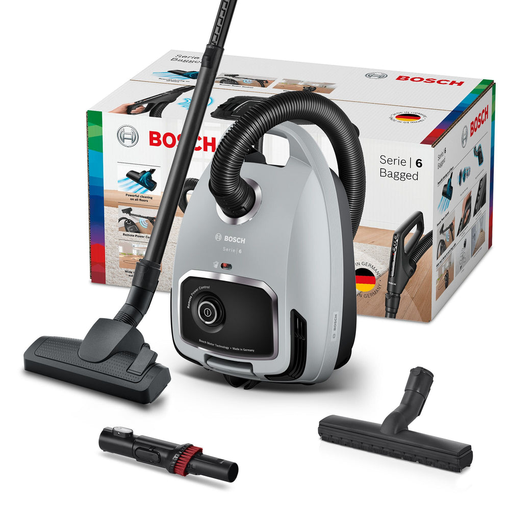 Bosch Serie 6 BGB6X330 dammsugare Cylinderdammsugare Torr 600 W Dammpåse