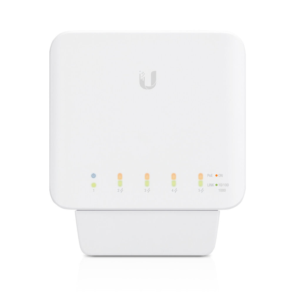 Ubiquiti UniFi USW‑FLEX hanterad L2 Gigabit Ethernet (10/100/1000) Strömförsörjning via Ethernet (PoE) stöd Vit