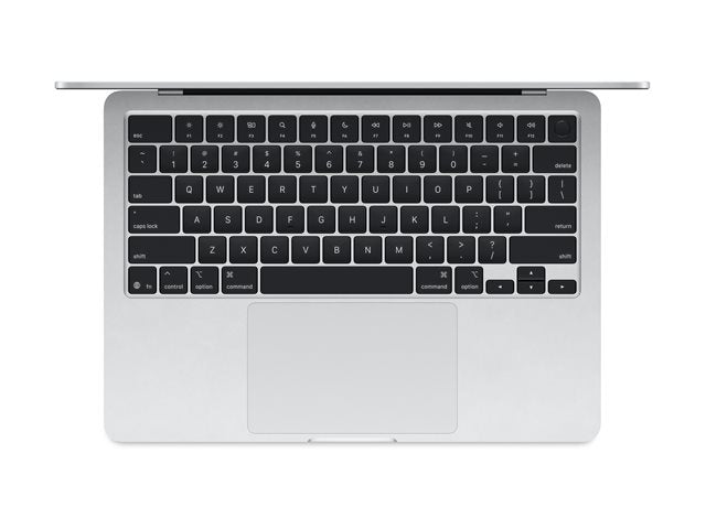 Apple MacBook Air 15,3” M4 16GB/256GB – Liquid Retina, Wi-Fi 6E, Silver, Svensk/Finsk (MW1G3KS/A)
