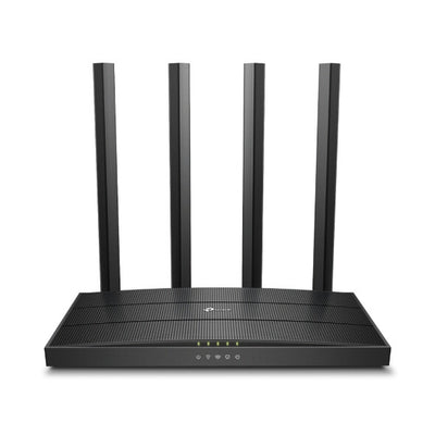 TP-Link Archer C6 trådlös router Gigabit Ethernet Dual-band (2,4 GHz / 5 GHz) Svart