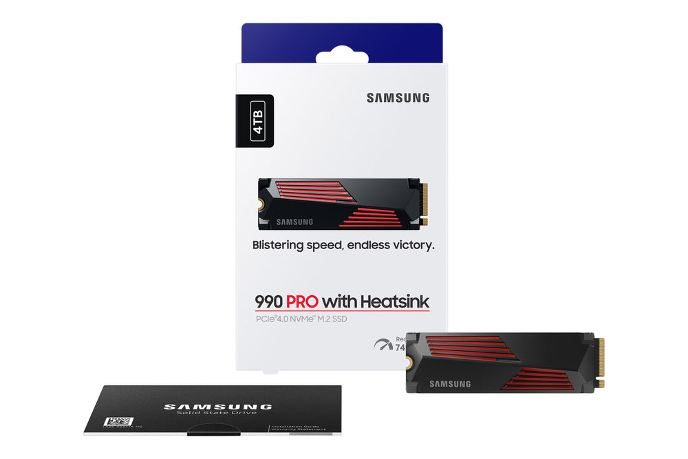 Samsung 990 Pro 4 TB M.2 PCI Express 4.0 NVMe V-NAND TLC