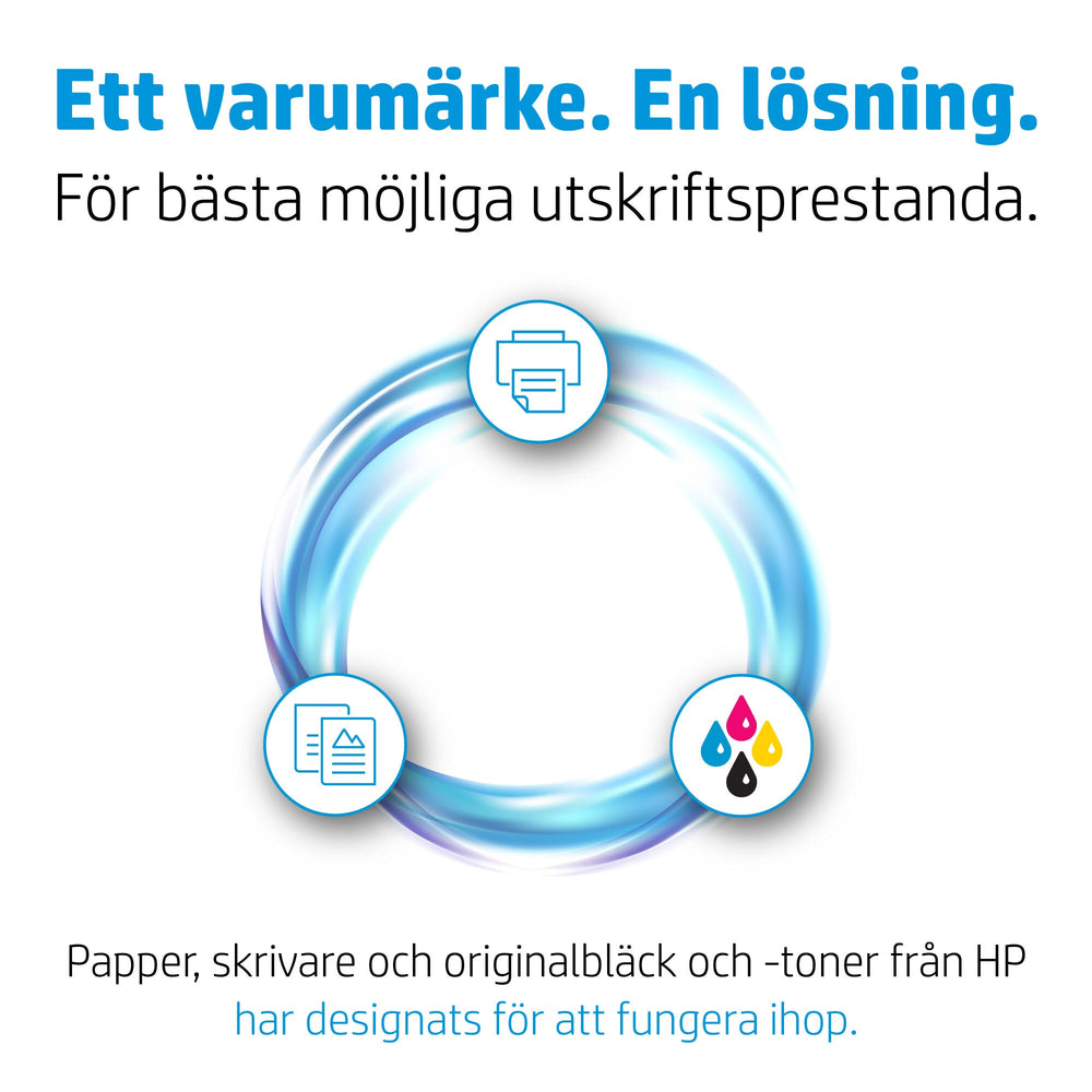 HP 938 svart originalbläckpatron