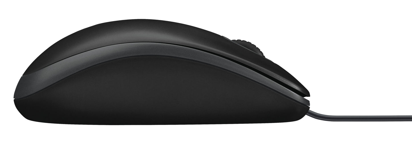 Logitech B100 datormöss Kontor Ambidextrous USB Type-A Optisk 800 DPI