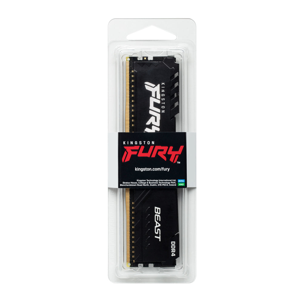 Kingston Technology FURY Beast RAM-minnen 16 GB 1 x 16 GB DDR4 1600 MHz