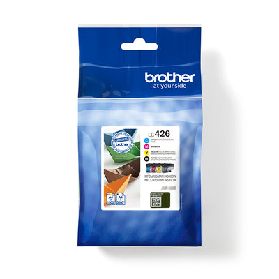 Brother LC426VAL bläckpatroner 4 styck Original Svart, Cyan, Magenta, Gul