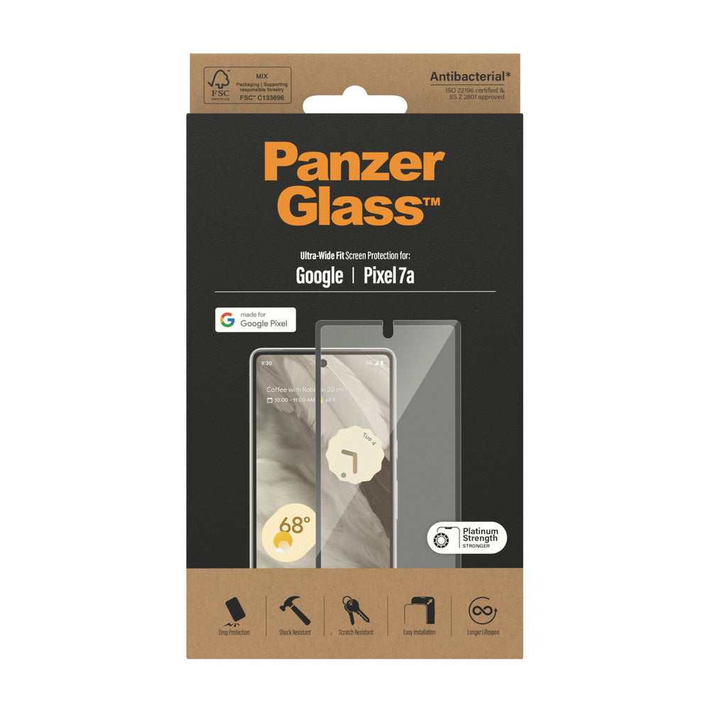 PanzerGlass Displayschutz Ultra Wide Fit Genomskinligt skärmskydd Google 1 styck