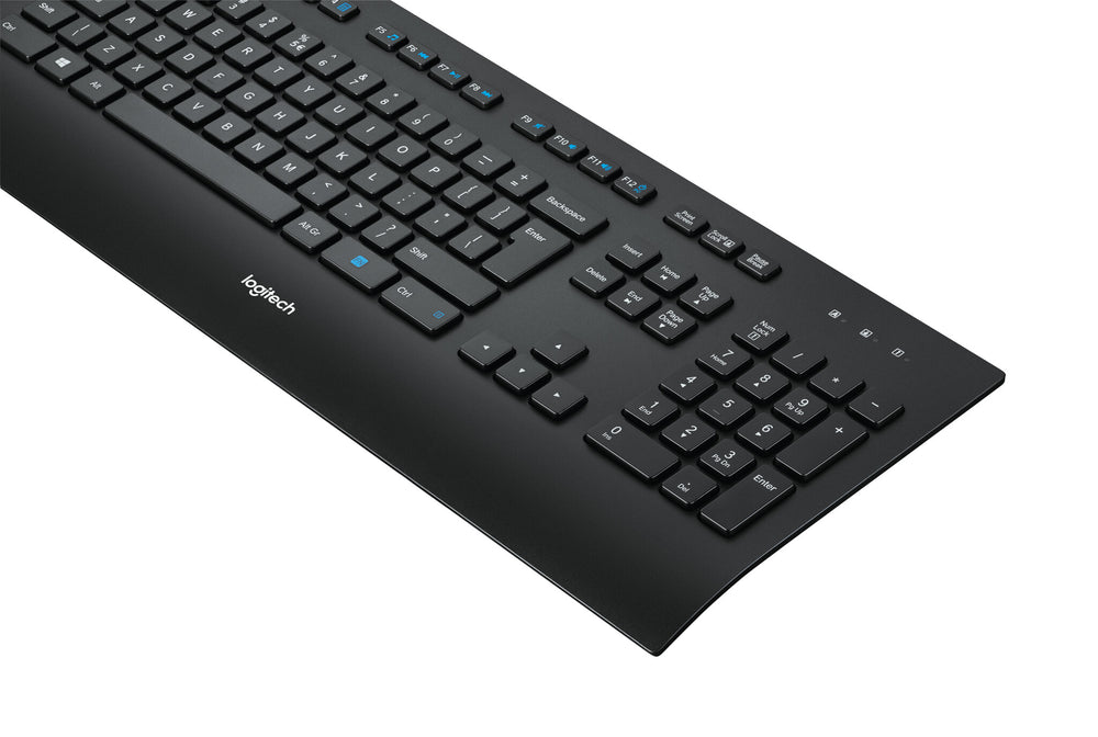 Logitech K280E Pro f/ Business tangentbord Kontor USB QWERTY Amerikanskt internationellt Svart