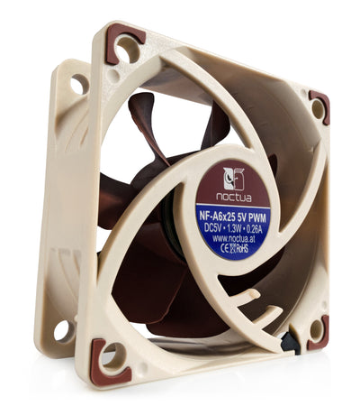 Noctua NF-A6x25 5V PWM Datorväska Fan 6 cm Beige