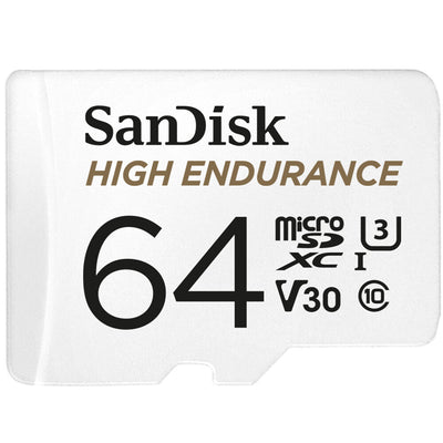 SanDisk High Endurance 64 GB MicroSDXC UHS-I Klass 10