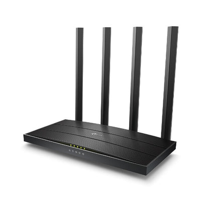 TP-Link Archer C6 trådlös router Gigabit Ethernet Dual-band (2,4 GHz / 5 GHz) Svart