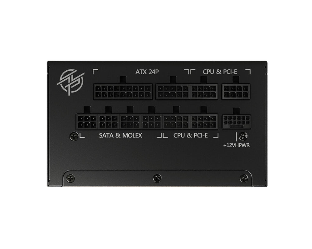 MSI MPG A1000G PCIE5 strömförsörjningsenheter 1000 W 20+4 pin ATX ATX Svart