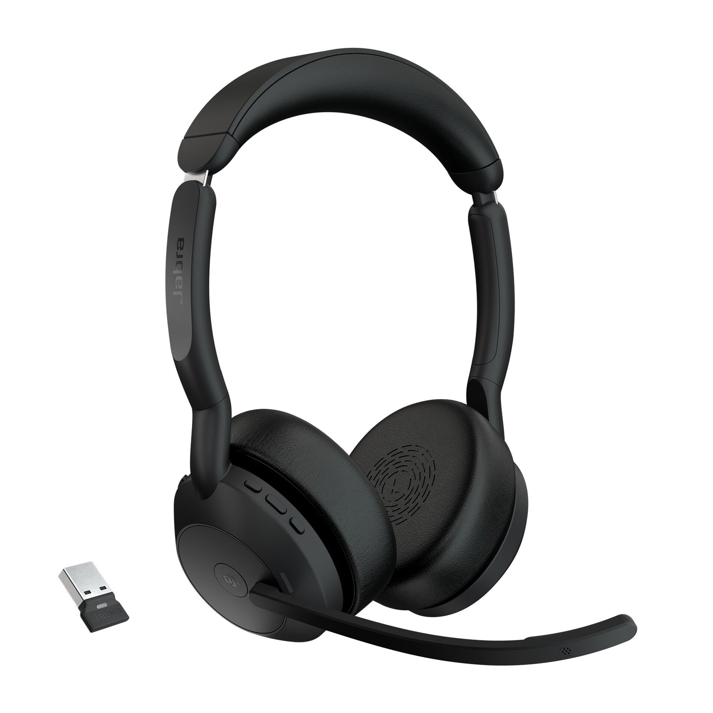 Jabra 25599-999-999 hörlur och headset Trådlös Huvudband Kontor/callcenter Bluetooth Laddningsställ Svart