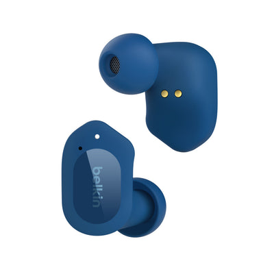 Belkin SOUNDFORM Play Headset True Wireless Stereo (TWS) I öra Bluetooth Blå