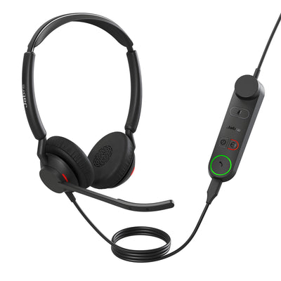 Jabra 5099-299-2219 hörlur och headset Kabel Huvudband Kontor/callcenter USB Type-A Svart