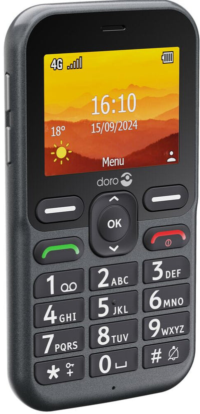 Doro Leva L11 6,1 cm (2.4") 118 g grafit Funktionstelefon