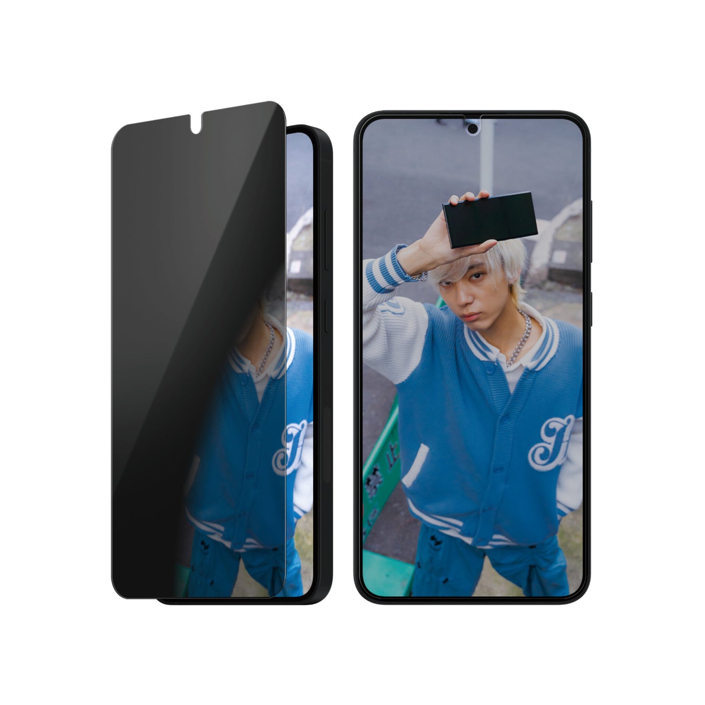 PanzerGlass Ultra Wide Fit Privacy Genomskinligt skärmskydd Samsung 1 styck