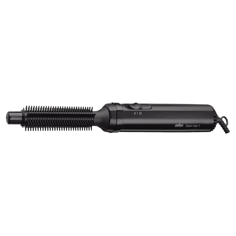 Braun Satin Hair 1 AS110 Varmluftsborste Varm Svart 200 W 2 m