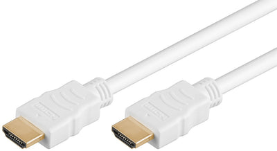 Goobay 61017 HDMI-kabel 0,5 m HDMI Typ A (standard) Vit