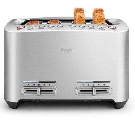 Sage the Smart Toast 4 5 4 skivor Silver