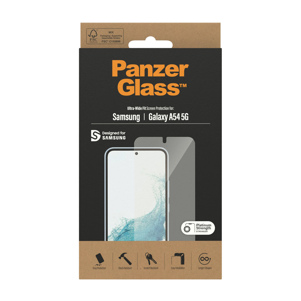 PanzerGlass Classic Fit Genomskinligt skärmskydd Samsung 1 styck