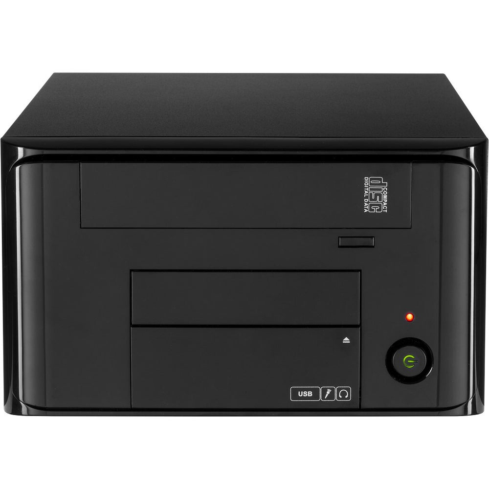 Inter-Tech MI-008 ITX Svart