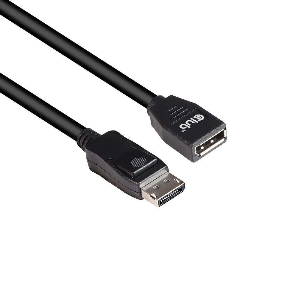 CLUB3D CAC-1022 videokabeladapter 2 m Displayport 1.4 Svart