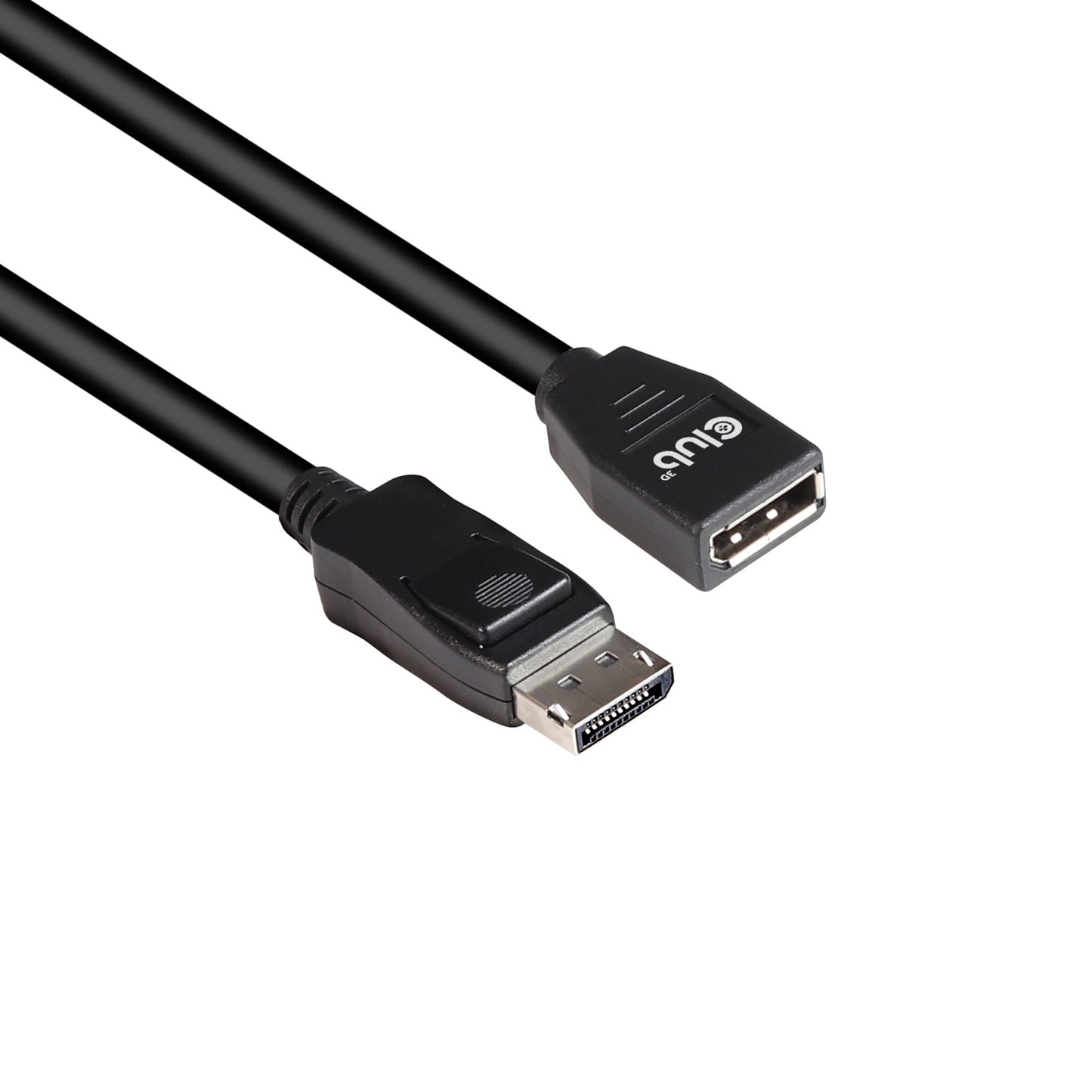 CLUB3D CAC-1022 videokabeladapter 2 m Displayport 1.4 Svart