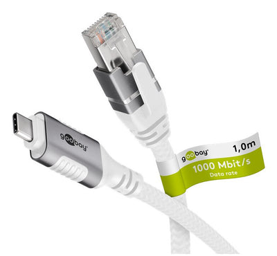 Goobay 74178 nätverkskablar Vit 5 m Cat6 F/UTP (FTP)