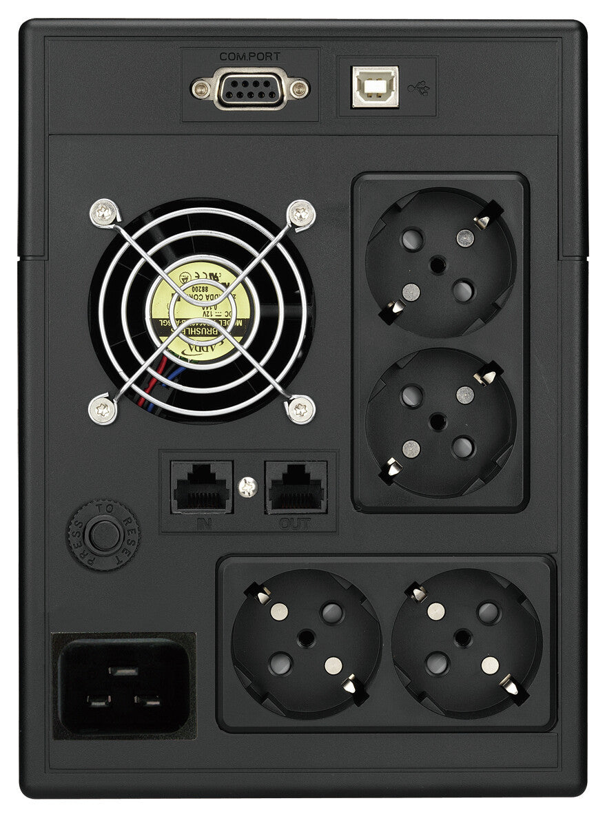 PowerWalker VI 3000 SCL strömskydd (UPS) Linjeinteraktiv 3 kVA 1800 W