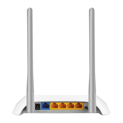 TP-Link TL-WR840N trådlös router Snabb Ethernet Singel-band (2,4 GHz) Grå, Vit