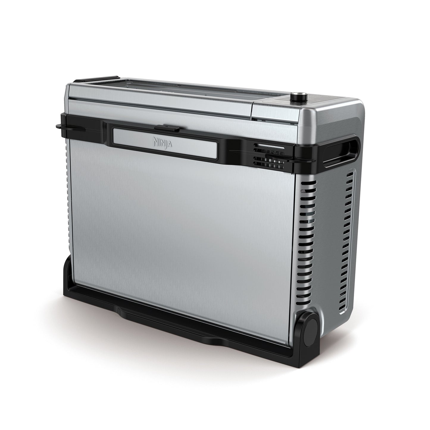Ninja SP101 Single 10 l Fristående 2400 W Varmluftsfritös Svart, Rostfritt stål