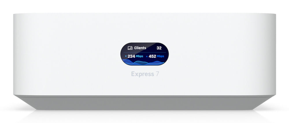Ubiquiti UniFi Express 7 gateways & controllers 10, 100, 1000, 2500, 10000 Mbit/s
