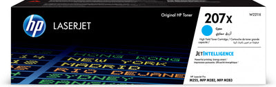 HP 207X cyan original LaserJet-tonerkassett med hög kapacitet