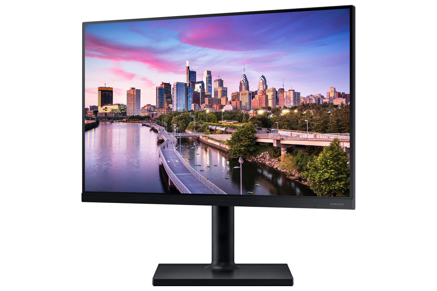 Samsung T45F platta pc-skärmar 61 cm (24") 1920 x 1200 pixlar WUXGA LCD Svart