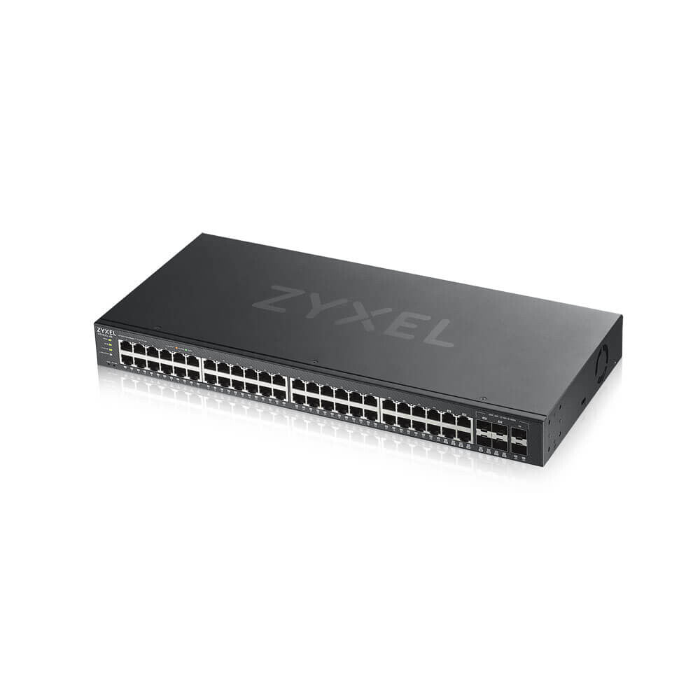 Zyxel GS1920-48V2 hanterad Gigabit Ethernet (10/100/1000) Svart
