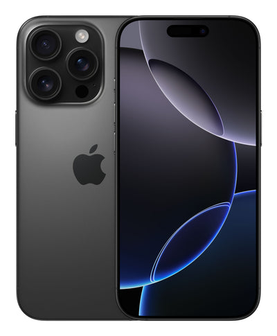Apple iPhone 16 Pro 16 cm (6.3") Dubbla SIM-kort iOS 18 5G USB Type-C 128 GB Svart