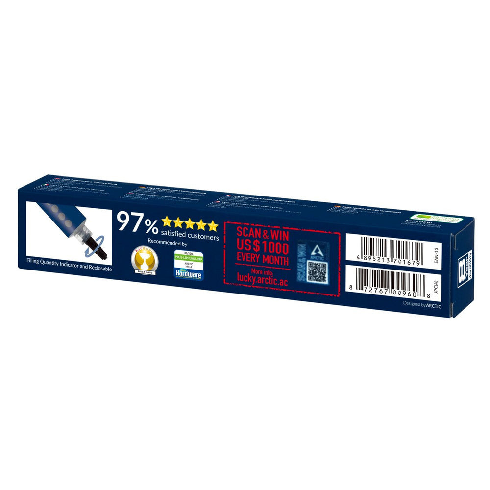 ARCTIC MX-4 kylflänsföreningar Termisk pasta 8,5 W/m-K 45 g