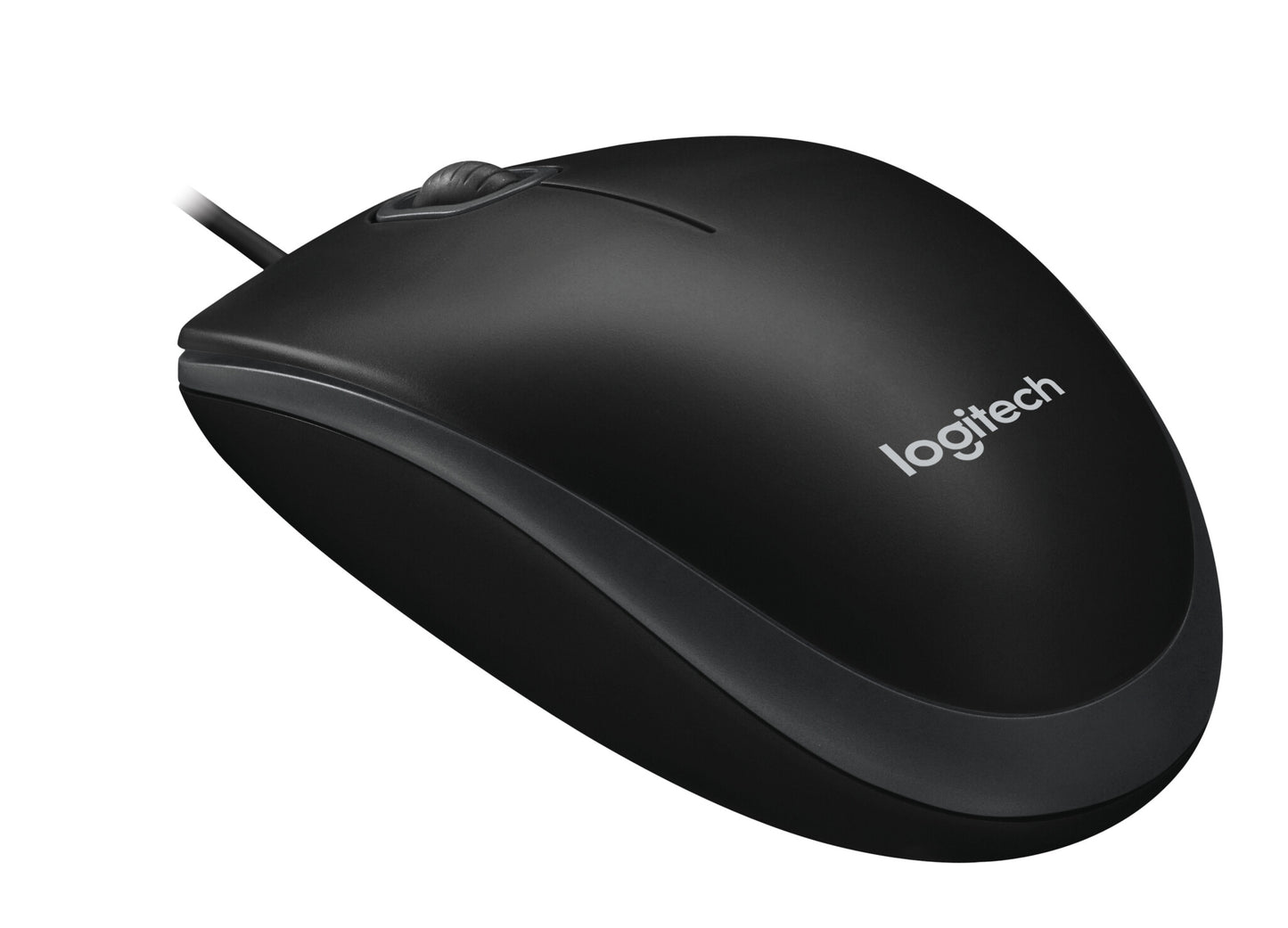 Logitech B100 datormöss Kontor Ambidextrous USB Type-A Optisk 800 DPI