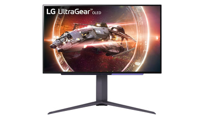 LG 27GS95QE-B platta pc-skärmar 67,3 cm (26.5") 2560 x 1440 pixlar Quad HD OLED Svart