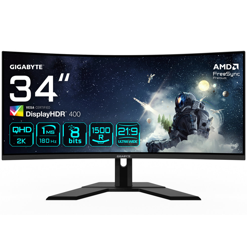 GIGABYTE G34WQCP platta pc-skärmar 86,4 cm (34