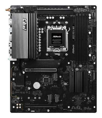 Asrock B850 Pro-A WiFi AMD B850 AM5-sockel ATX